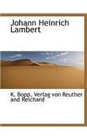 Johann Heinrich Lambert