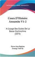 Cours D'Histoire Annamite V1-2