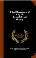 Select Documents of English Constitutional History