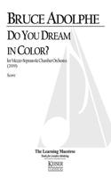 Do You Dream in Color for Mezzo Soprano and Chamber Orchestra