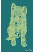 Ethi Pike - Turquoise Husky Notebook / Extended Lines / Soft Matte Cover: An Ethi Pike Collectible Journal: Animals