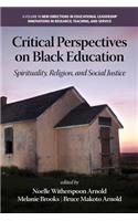 Critical Perspectives on Black Education