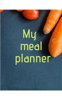 My meal planner - plate