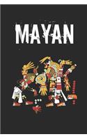 Mayan Lined Notebook