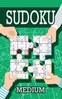 Sudoku - Medium: Sudoku Medium Puzzle Books Including Instructions and Answer Keys, 200 Medium Puzzles