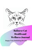 Balinese Cat Health and Wellness Journal