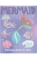Mermaid Coloring Book For Girls