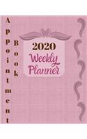 2020 Appointment Book, Weekly Planner