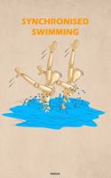 Synchronised Swimming Notebook