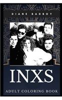 INXS Adult Coloring Book