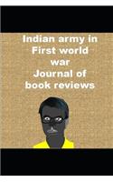 Indian army in First world war: Journal of book reviews