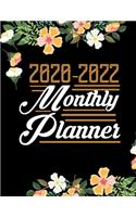 2020-2022 Monthly Planner: 36-Month Calendar 3 Year Monthly Planner + Holiday Reminder