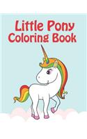 little pony coloring book