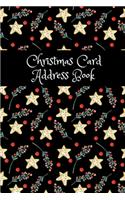 Christmas Card Address Book