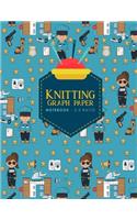 Knitting Graph Paper Notebook - 2