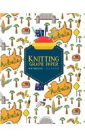 Knitting Graph Paper Notebook - 2: 3 Ratio: Knitters Graph Paper, Knitters Notebook, Blank Knitting Pattern Books, Cute Australia Cover(94 Knitting Graph Paper Notebooks)