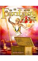 Fantasy Realm 2 Grayscale Coloring Book for Adults