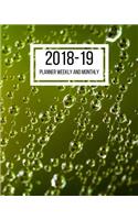 2018-19 Planner Weekly and Monthly: July 2018 to June 2019 Planner - 8 x 10 Inches - Paperback(60 Academic Planner One)