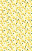Lemon Dot Bullet Journal: Small Dot Grid Journal, 5x8, Lemon, Diary or Notebook(Dots Journal)