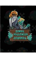 Zombie Halloween Journal