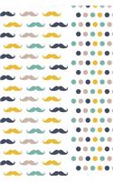 Mustache Journal for Hipsters: Trendy Colorful Mustache Journal and Notebook for Big Ideas and Reflection