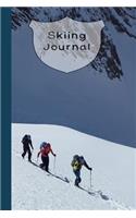 Skiing Journal: The Ideal Journaling Notebook for Keeping Track of All Your Snow Adventures and Ski Activities - Ski Slopes