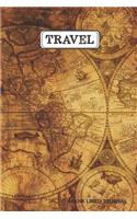 Travel Blank Lined Journal