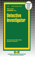 Detective Investigator: (1247 Career Examination)