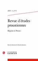 Revue d'Etudes Proustiennes