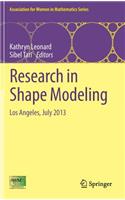 Research in Shape Modeling