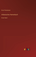 Altdeutsches Namenbuch