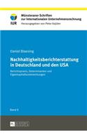 Nachhaltigkeitsberichterstattung in Deutschland und den USA