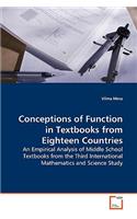 Conceptions of Function in Textbooks from Eighteen Countries