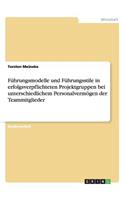 Führungsmodelle und Führungsstile in erfolgsverpflichteten Projektgruppen bei unterschiedlichem Personalvermögen der Teammitglieder
