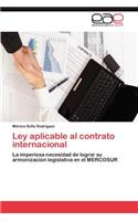 Ley Aplicable Al Contrato Internacional