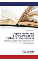 Organic matter and petroleum