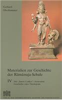 Materialien Zur Geschichte Der Ramanuja-Schule