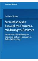 Zur Methodischen Auswahl Von Emissionsminderungsmaßnahmen