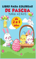 Libro para colorear de Pascua para niños de 2 a 5 años