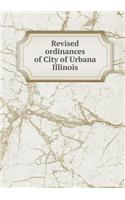Revised Ordinances of City of Urbana Illinois