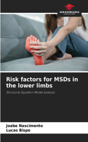 Risk factors for MSDs in the lower limbs