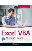 Excel Vba 24-Hour Trainer, 2nd Edition