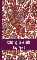 Coloring book gift boy age 5: I spy thanksgiving coloring book for kids