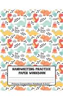 Handwriting Practice Paper Workbook Primary Composition Notebook