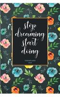 Stop Dreaming Start Doing Terminplaner 2020