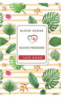 Blood Sugar & Blood Pressure Log Book