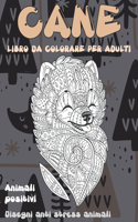 Libro da colorare per adulti - Disegni Anti stress Animali - Animali positivi - Cane