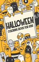 Halloween Coloring Book For Kids: Spooky Coloring Book for Kids (Volume 1)