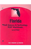 Florida Holt Science & Technology Fcat Workbook: Level Red