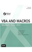 Excel 2013 VBA and Macros